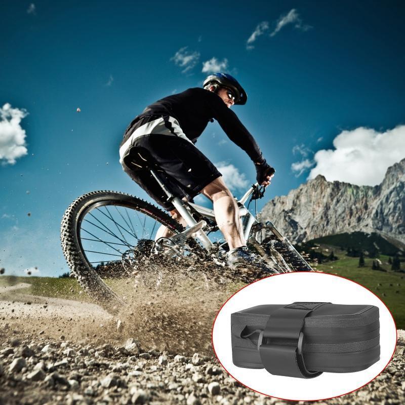 Cycling Bicycle Back Rear Tail Seat Saddle Bag Pouch Strap-on Cycling Wedge Bag