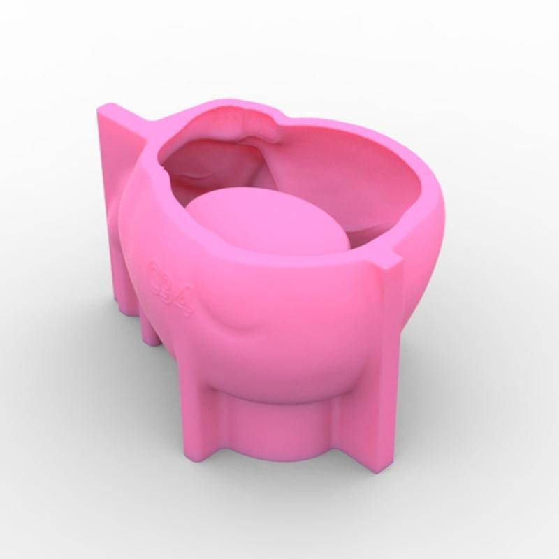 Flowerpot Dish Storage Mold Trinket Dish Tray Tool DIY Home Decor Handmade Mold