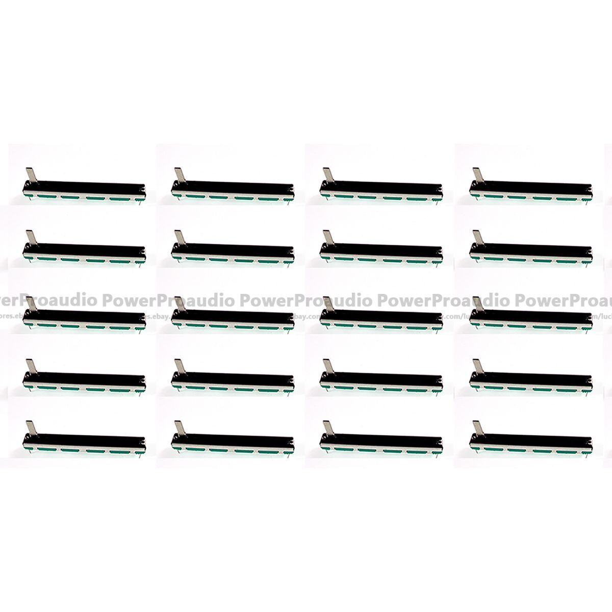 20pcs/lots 7.5CM 75MM Potentiometer mixer fader B20K B20KX2 B203