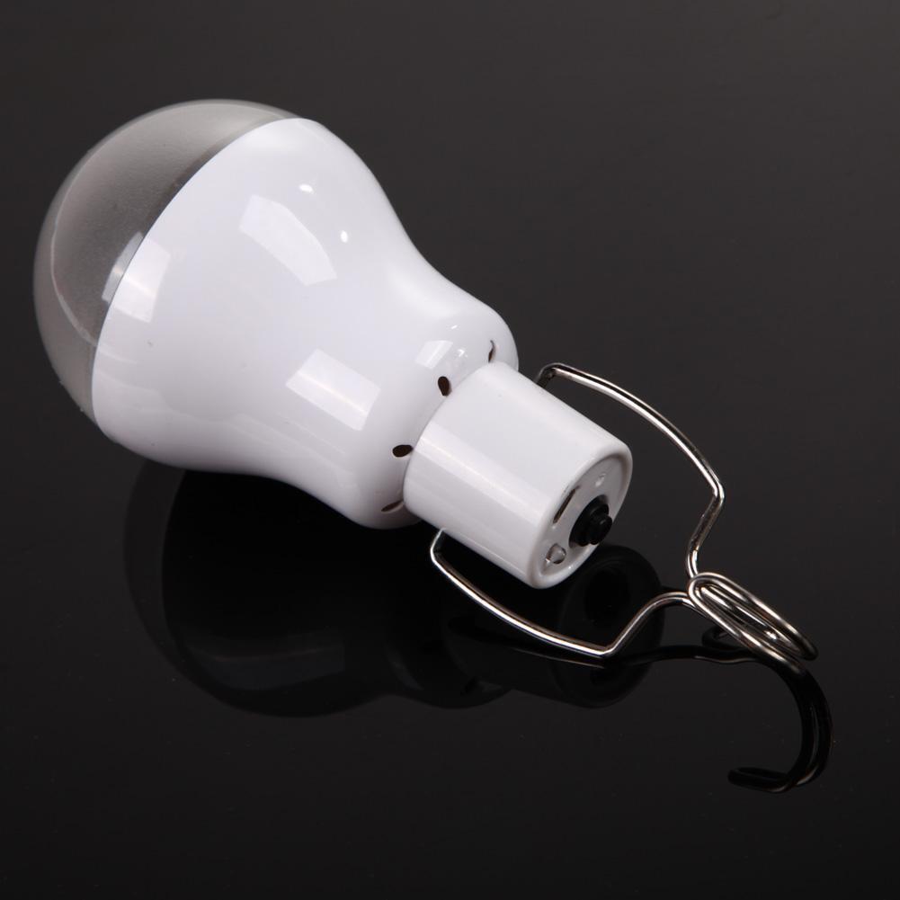 Portable Solar Power LED Bulb Lamp Outdoor Lighting Camp Tent Fishing Lamp
