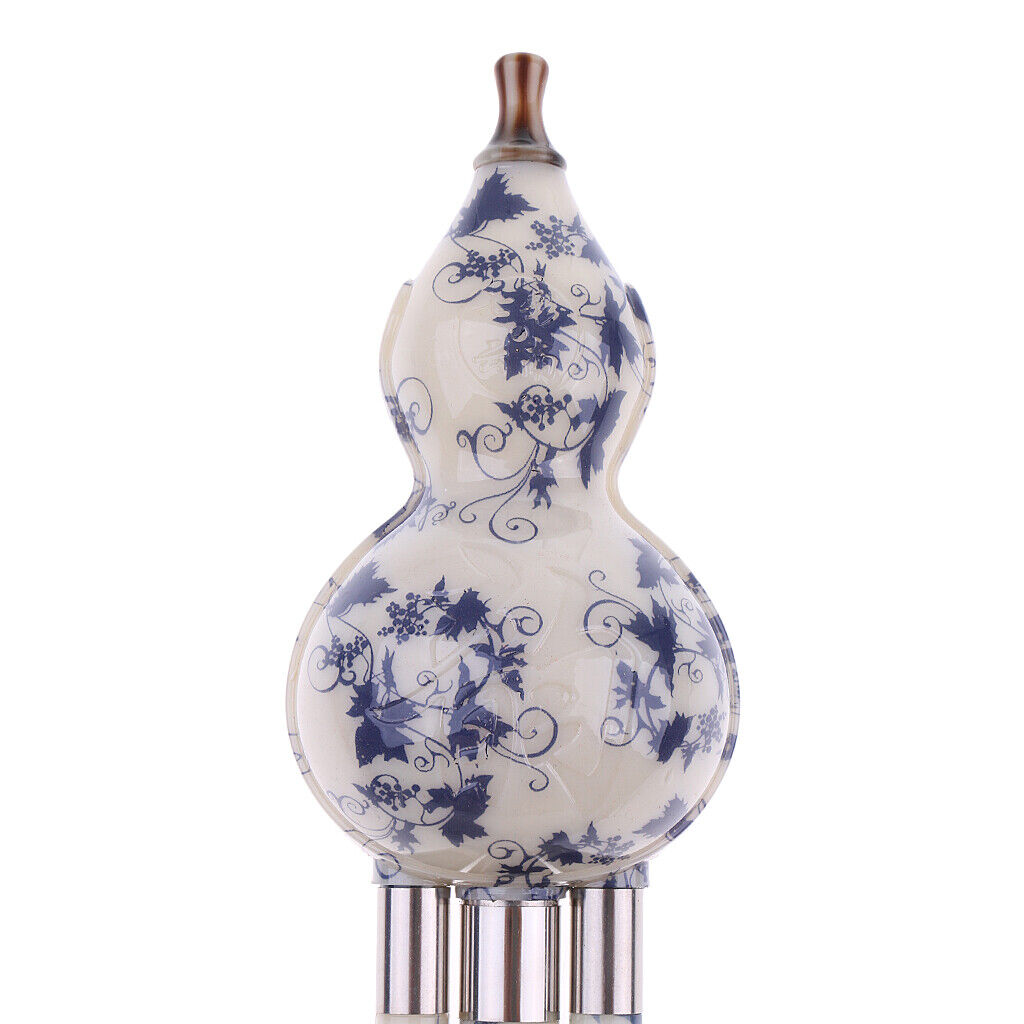 Chinese Hulusi Cucurbit Flute Professional Instrument Gift for