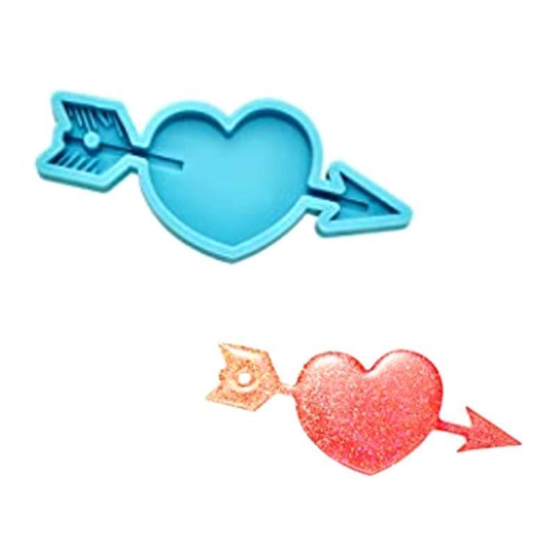 5 Pieces Silicone Pendant Moulds Silicone Clay Molds Silicone Chocolate Moulds