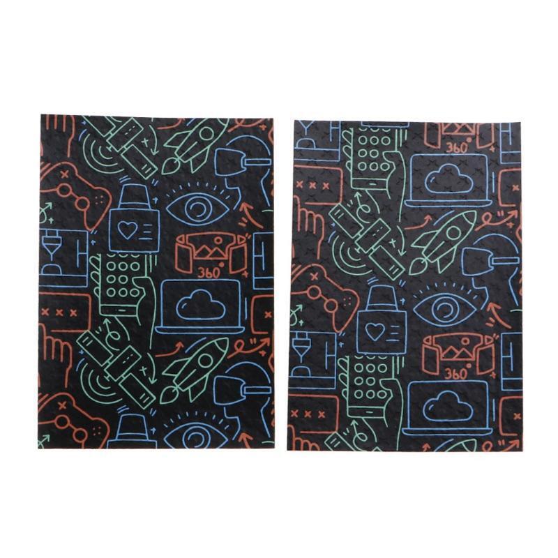 5.12x3.94" DIY Mouse Skin Anti-Slip Grip Tape Self Adhesive Sweat Resistant Pad