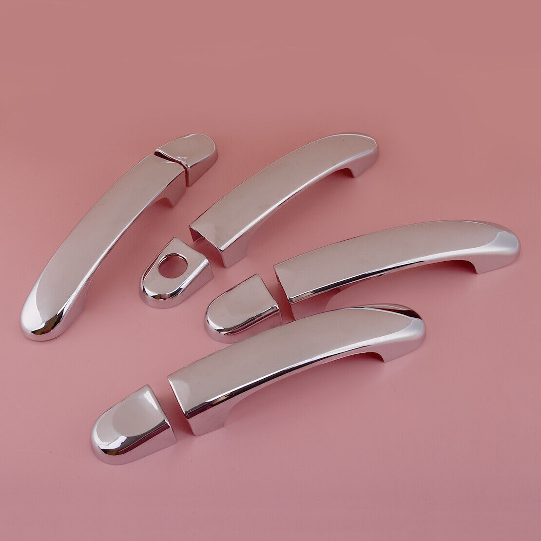8x Chrome ABS Door Handle Cover Trim Panel fit for VW Touran 2003-2015