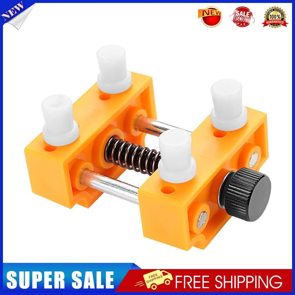 Watch Adjustable Opener Back Case Cover Press Closer Remover Holder (Yellow