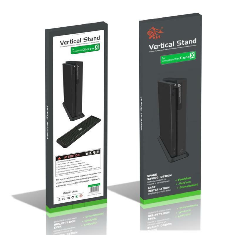 Non-slip Vertical Host Stand Cooling Base Holder For Game Console