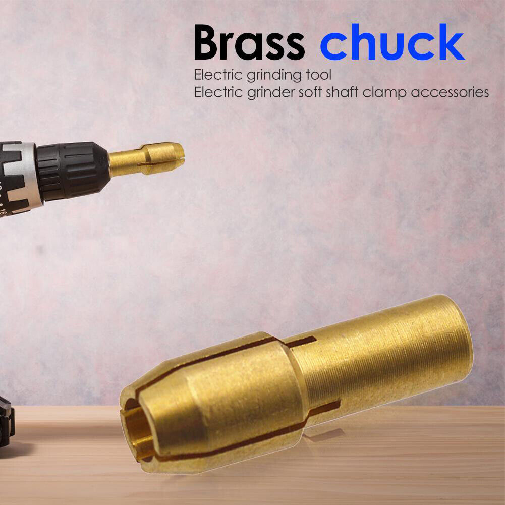 10pcs 0.5-3.2mm Drill Chucks Collet with Nut Kits for Power Rotary Tools