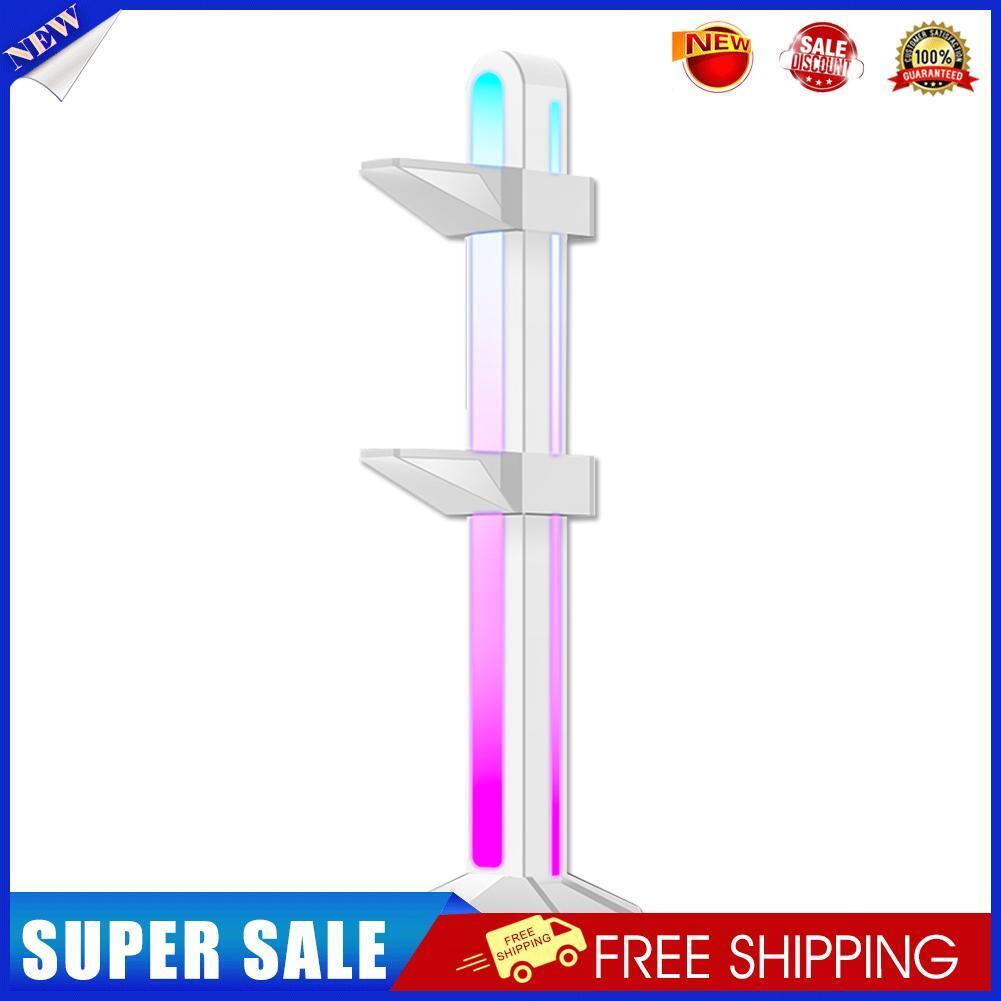Graphics Card Stand 5V 3Pin ARGB Video Card Bracket for Motherboard (White)