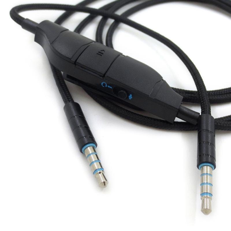 3.5mm Gaming Headset Audio Cable 1.5M  Long for G633 G635 G933 G935 Gaming
