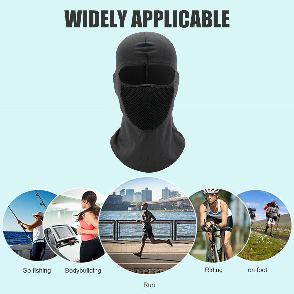 Outdoor Sports Face Cover Cap Cycling Sunscreen Neck Tube Scarf (Dark Grey)