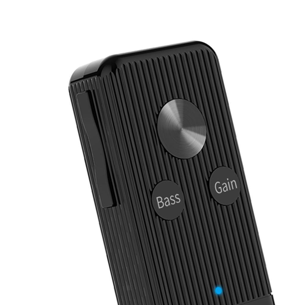 Almencla HiFi Headphone Amplifier, Portable 3.5mm Adapter Stereo Audio