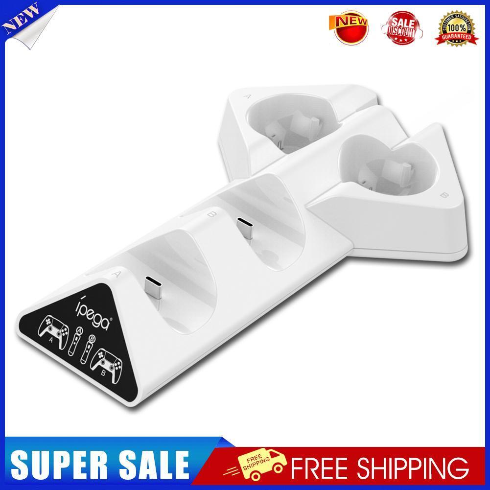 4 in 1 Controller Charger for PS5 DualSense Charging Station for PS Move