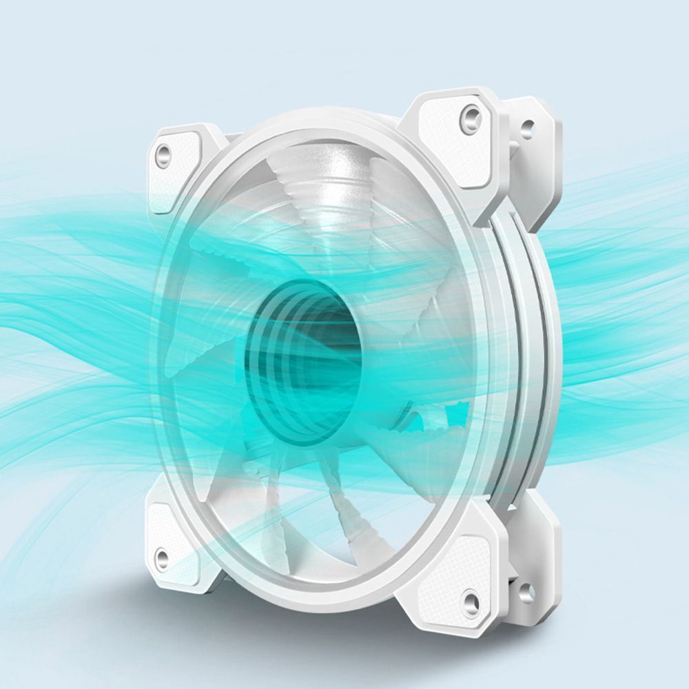 Desktop 4 PIN PWM LED Chassis Fan Radiator Cooling Fans Computer Case Fan