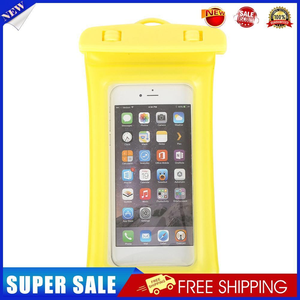 Waterproof Phone Case Underwater Touch Screen Mobile Phone Bags (Yellow)