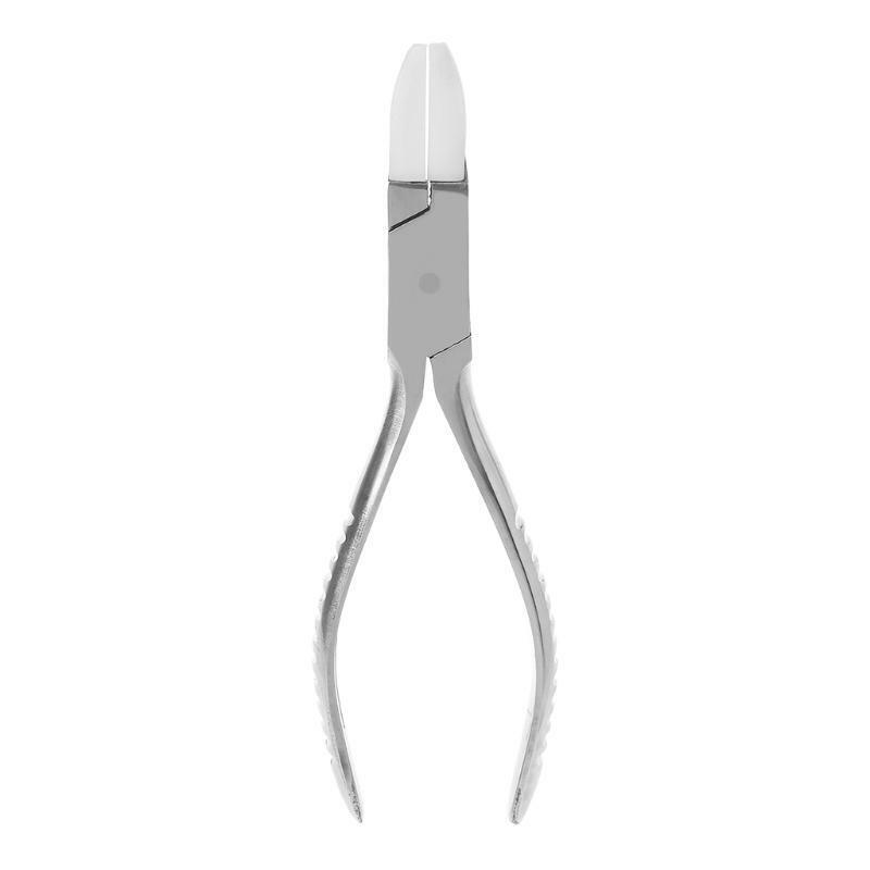 1Pc Glasses Optical Repair Pliers Stainless Steel Prevent Injury Square Head Jaw