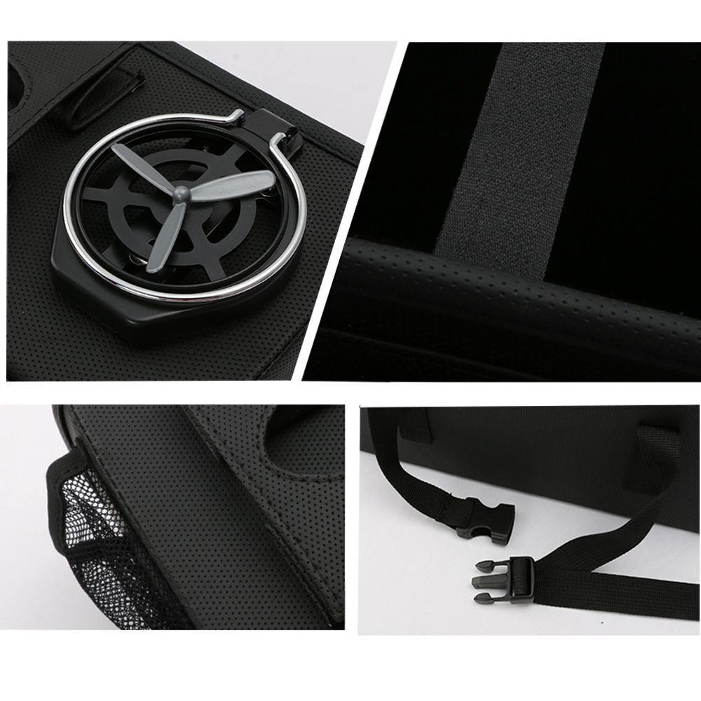 Universal Seat Back Pocket Tissue Box Car Seat Storage Bag Auto Cup Rack