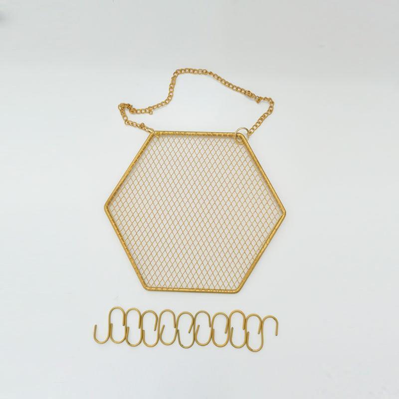 Exquisite Jewelry Display Stand with Hooks for Stud Earring Dangle Wall Hanging