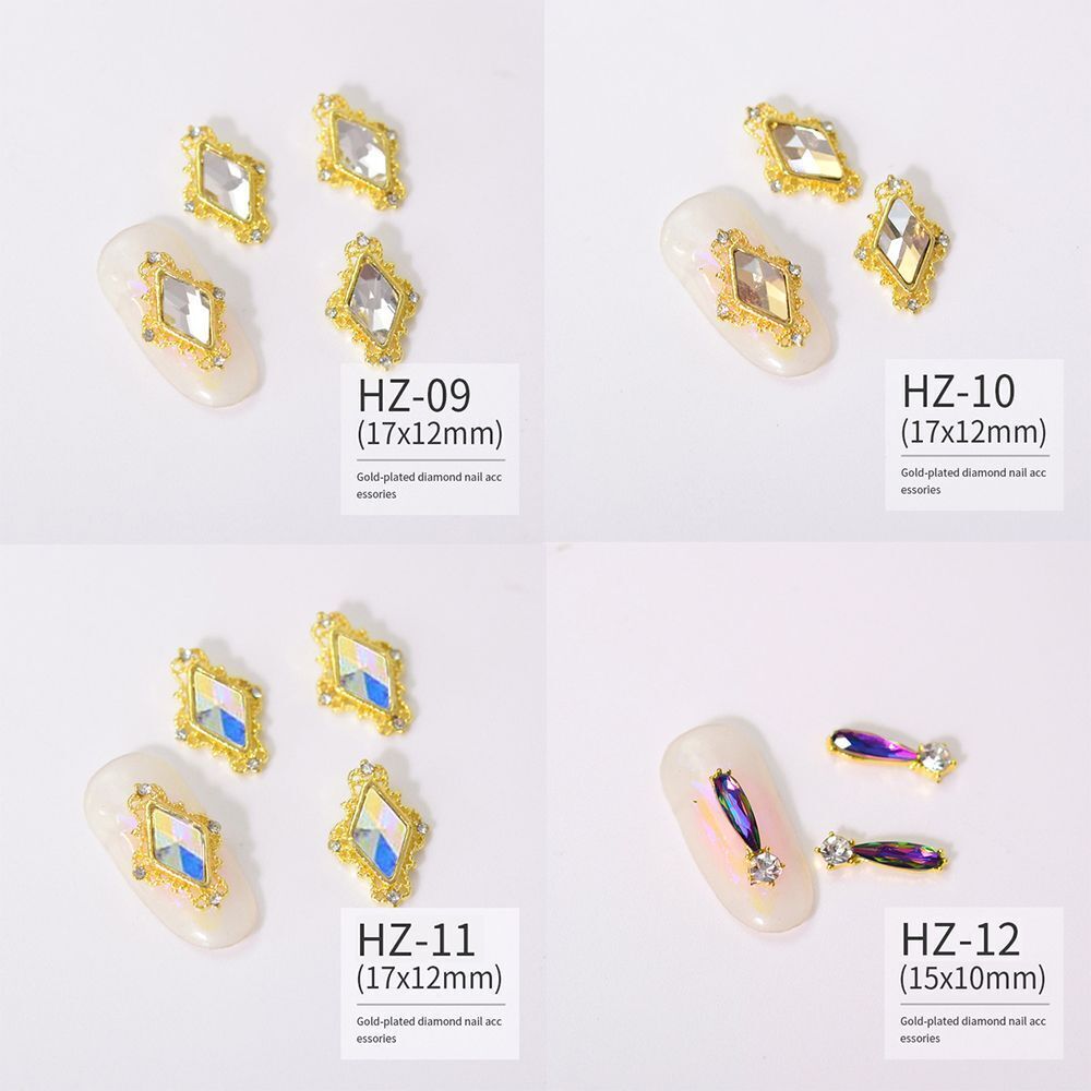 Manicure Decorations Nail Gems Nail diamonds Crystal Charms Alloy Rhinestones