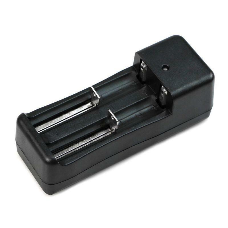 New Dual Battery Charger for 18650 16340 26650 Rechargeable Li-ion 3.7V EU