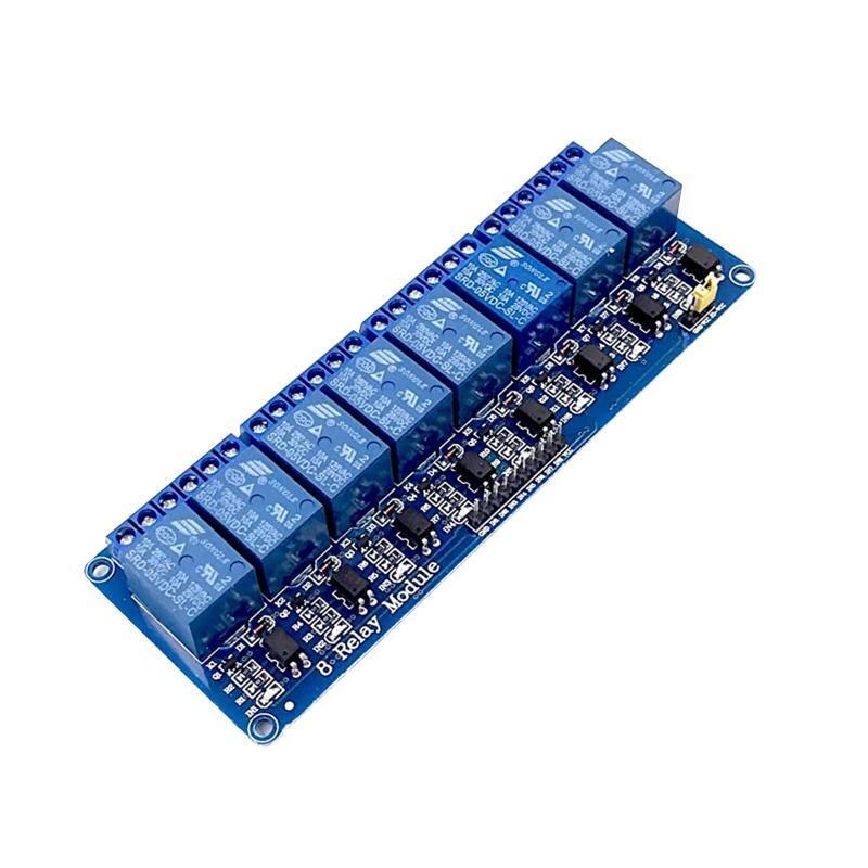 8 Way 5V Relay Module High Power Relay Control Board Single Switch Relay Board