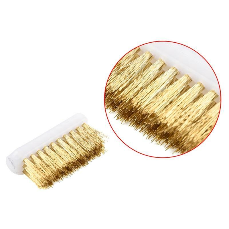Brass Nozzles Cleaning Kit Copper Wire Brush for Printers Ender3 Cr10S CR6SE