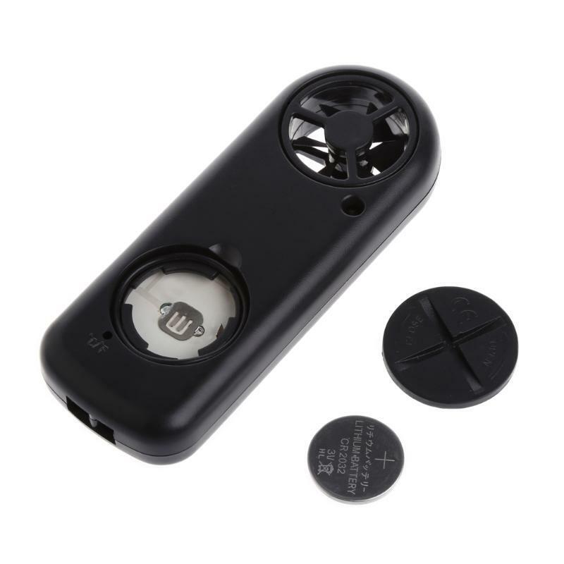 GM816 Mini Digital Anemometer Wind Speed Temperature Tester w/LCD Backlight