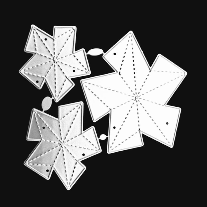 Windmill Metal Cutting Dies Stencil Scrapbooking DIY Album Stamp Paper Card