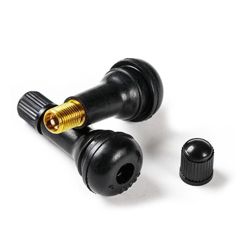 Car TR413 Snap-In Tire Tyre Valve Stem Short Pneumatic Valve Cap Cover Short Rod