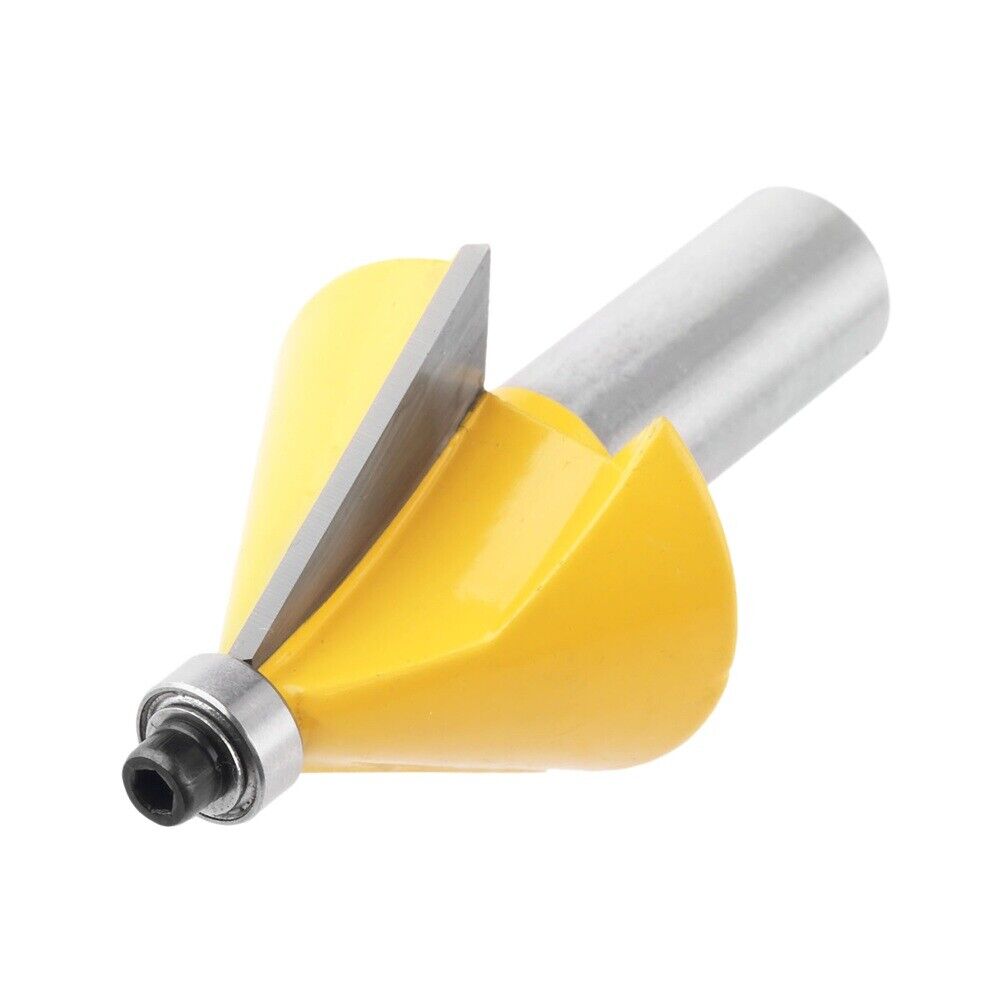 Universal 30 Degree Router Bit 1/2" Shank CNC Tenon Rotary Tool Chisel Cutter