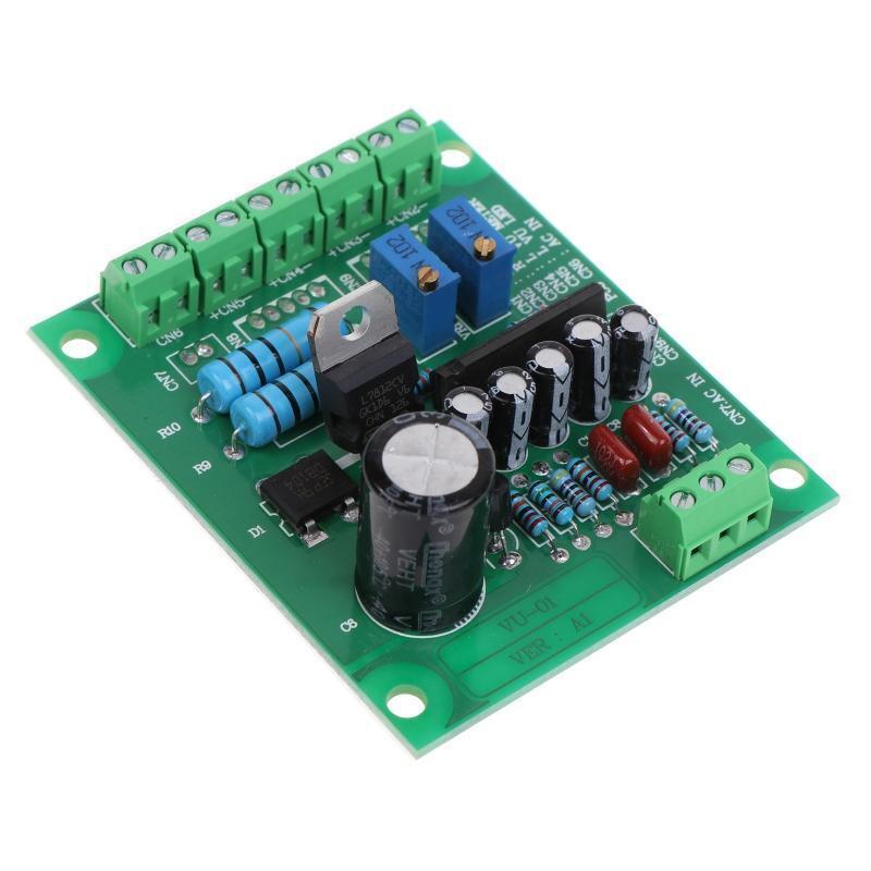Amplifier DB Audio Level Panel Meter VU Backlight Driver Board 12V Input Backlit