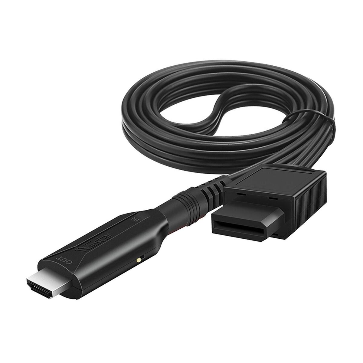 1080P Wii to HDMI Converter Cable, Output Video&Audio Plug and Play HDMI Video