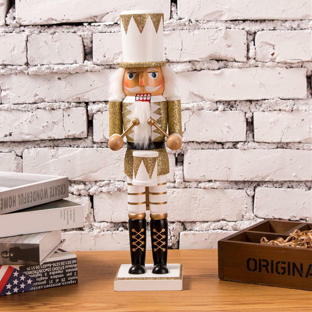 Wooden Handpainted Nutcracker  Puppet  Christmas Ornaments