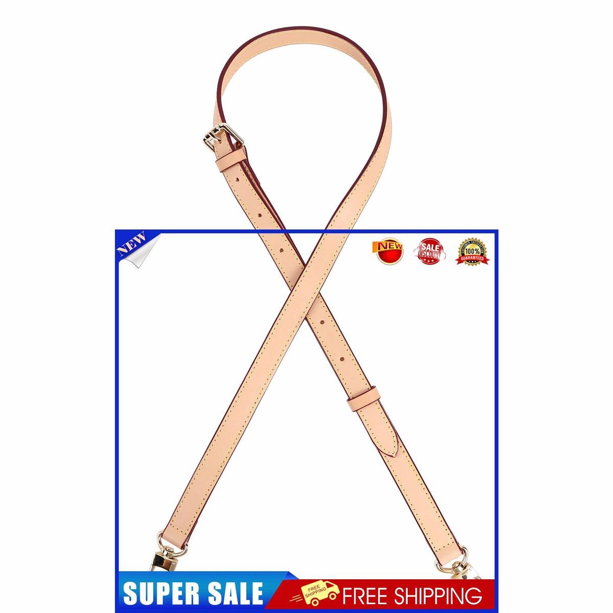 Bag Shoulder Straps Replacement Leather Belt for Messenger Purse Handbag