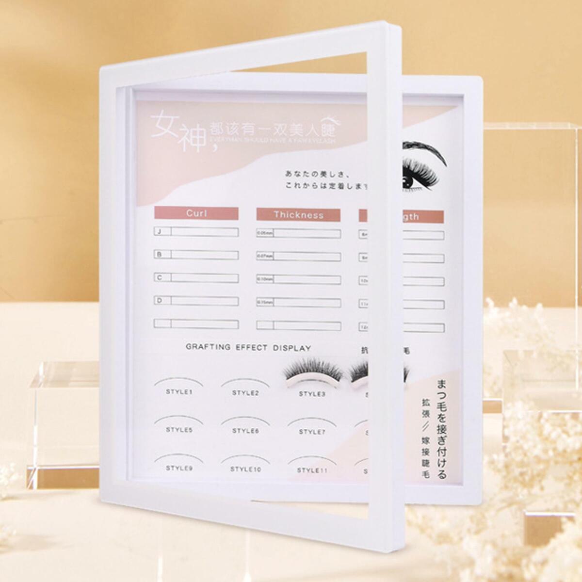 Eyelash Extension Display Plate Lashes Grafting Holder Eyelash Tools Make up