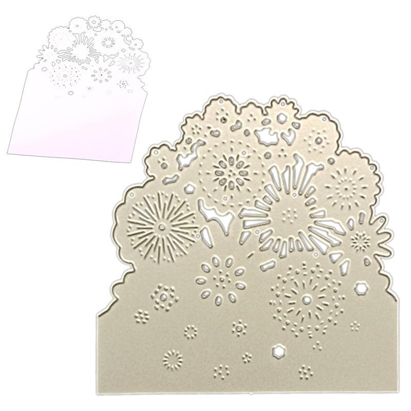 Fireworks Cutting Dies Stencil Scrapbooking DIY Album Stamp Paper Card