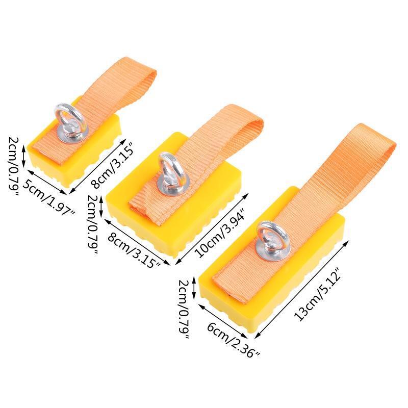 Universal 3 pcs Car Auto Body Sheet Metal Dent Repair Tool Puller Pull Row Belt