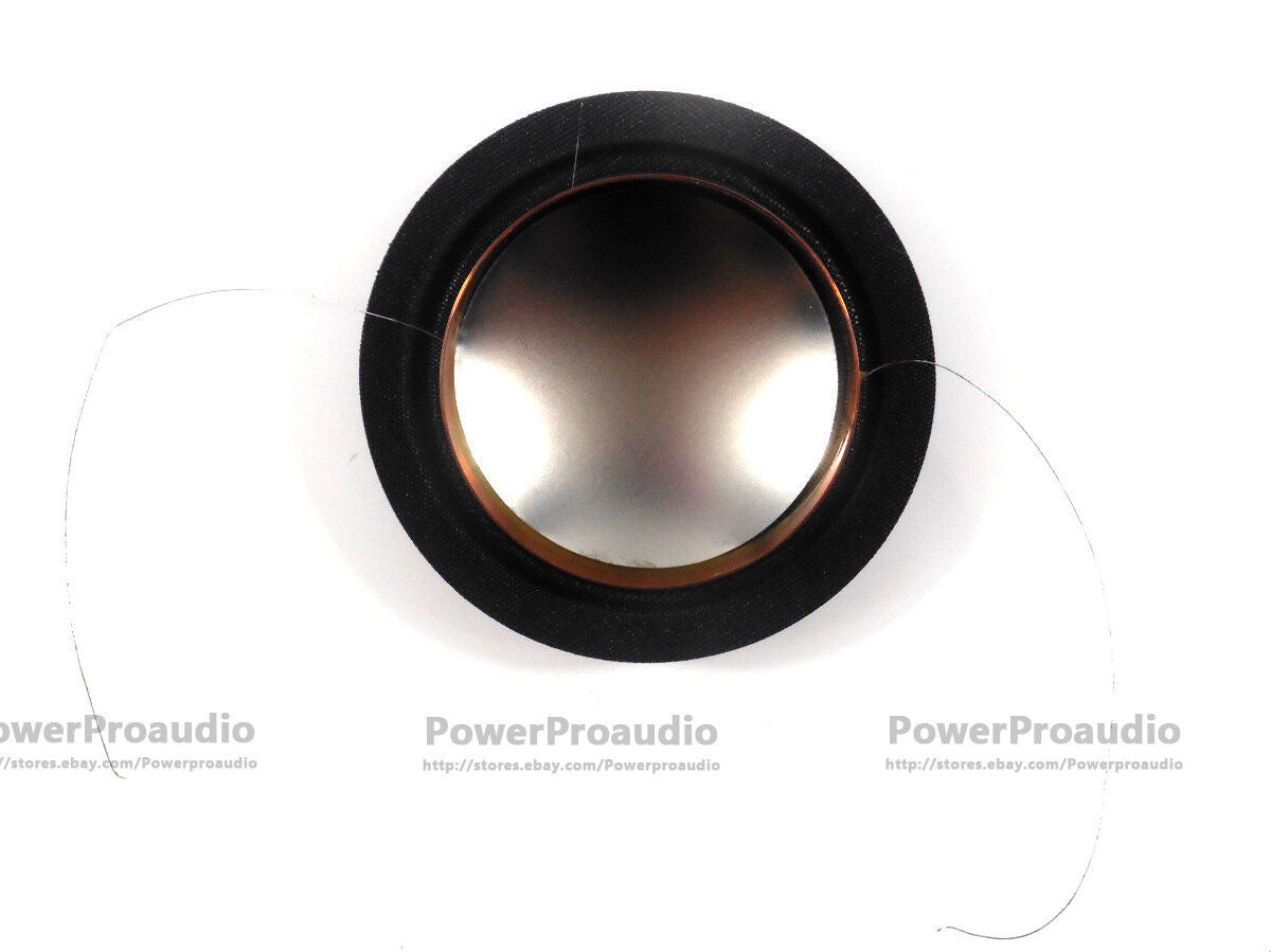 2PCS  Voice coil 26mm  silk+ Sliver Titanium diaphragm dome Lead wire both side