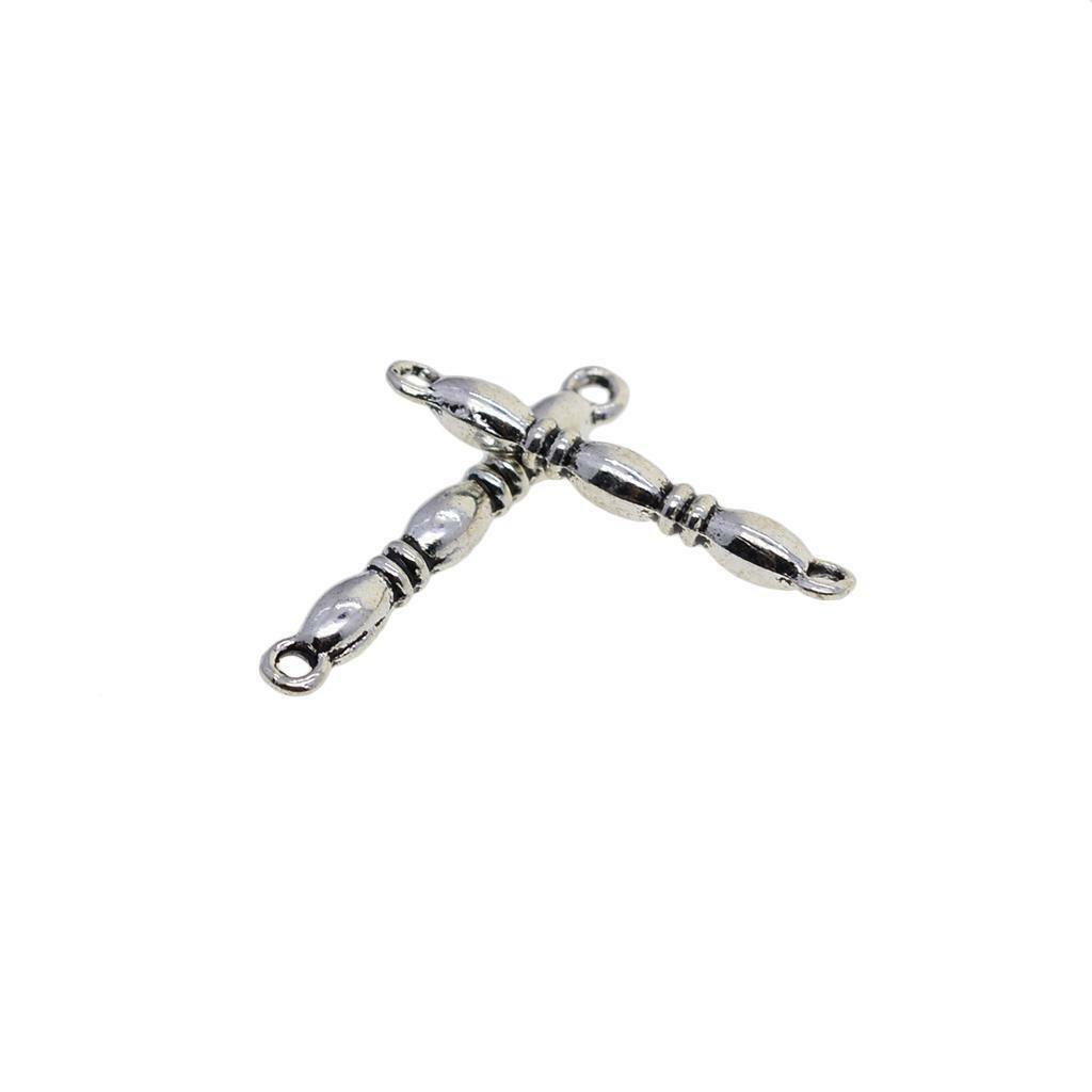 100pcs  Straight Bar Connectors Jewelry Findings Charms Accessories