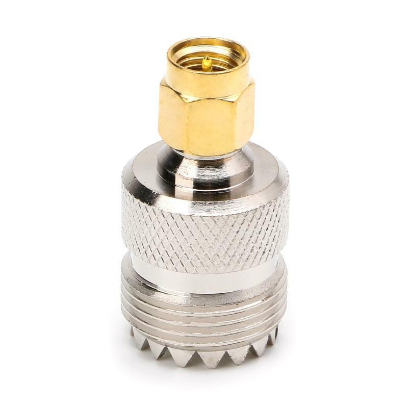 SMA Male To UHF Female RF Coaxial Connector Adapter SO-239 SO239