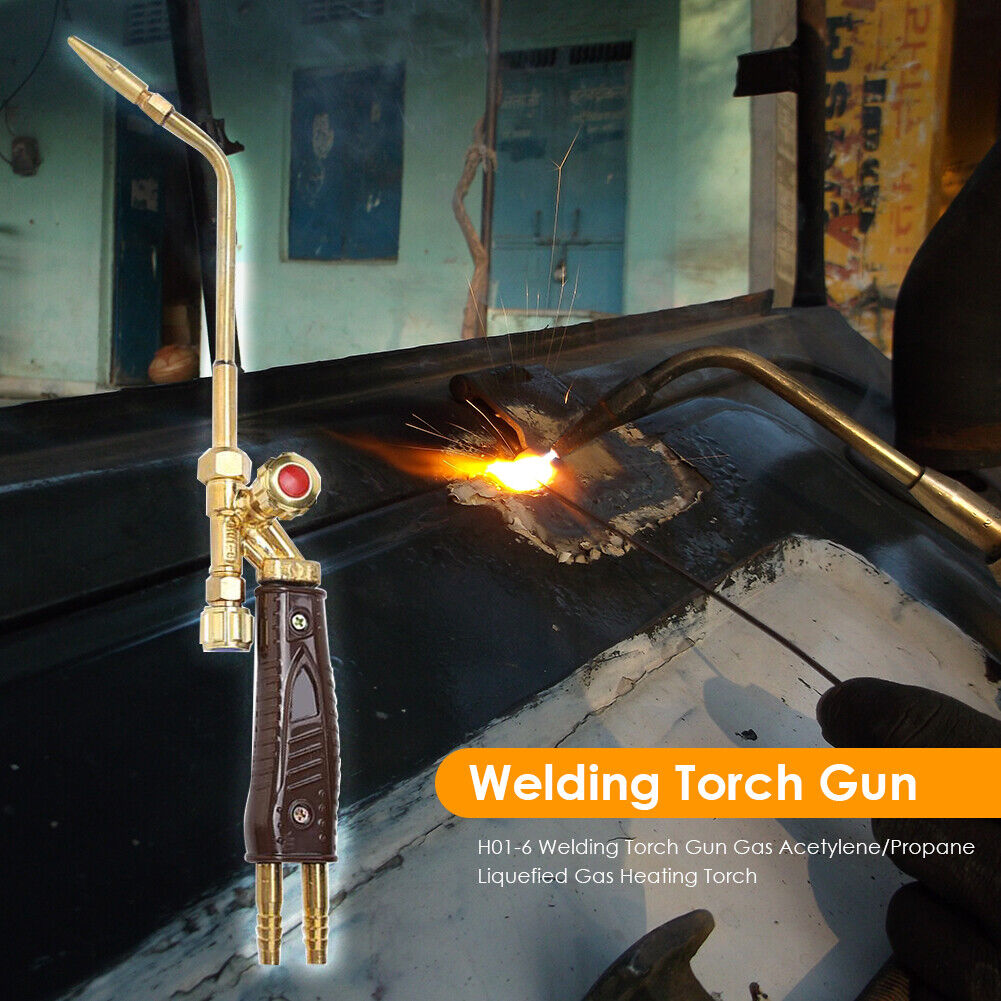 Welding Torch Injection Suction H01-6 Copper Oxygen Acetylene Heating Torch