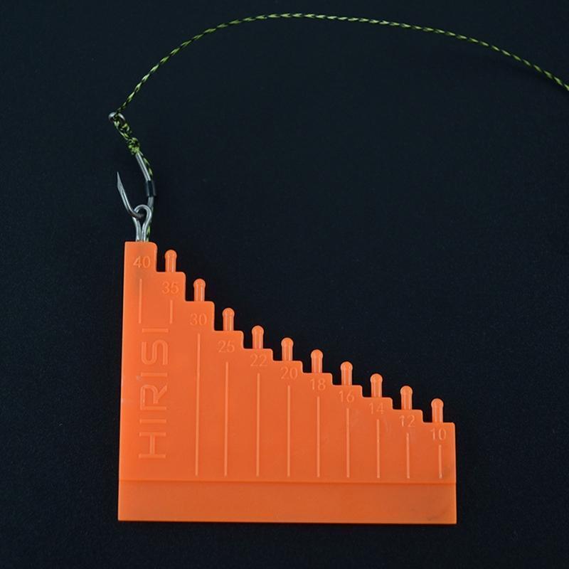 Hair Gauge Fishing Tackle Tool Mini Sub Wire Binding Device Hook Tool 10 to 40mm