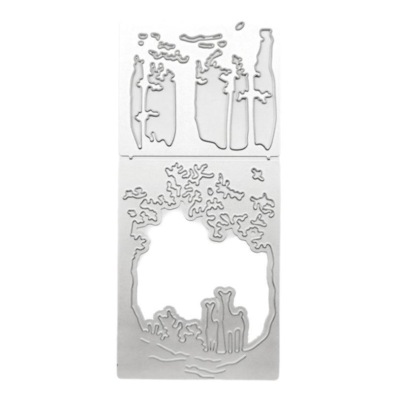 Abstract Cutting Dies Stencil Scrapbooking DIY Album Stamp Paper Card