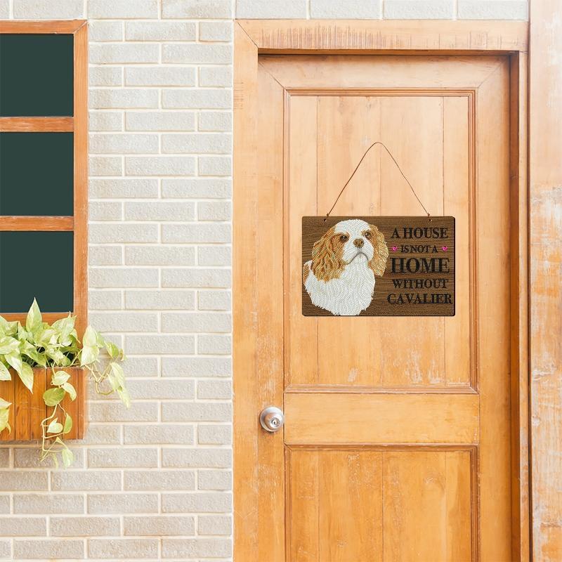 Hanging Doorplate Pendant Sign Farmhouse Door Entry Decor for Home Durable Gift