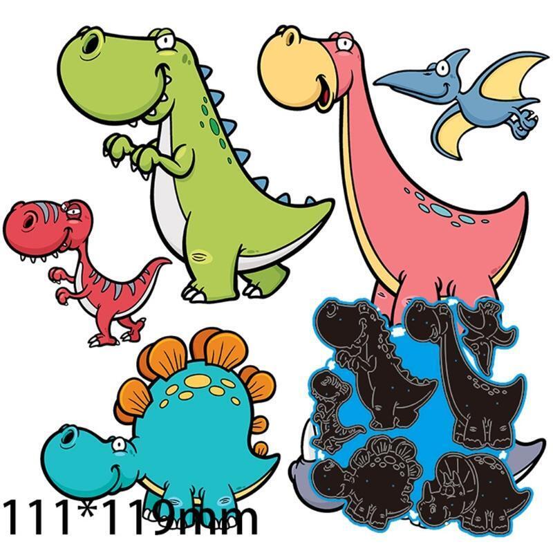 Dinosaur Metal Cutting Dies Stencil Scrapbooking DIY Album Stamp Paper Card Mold