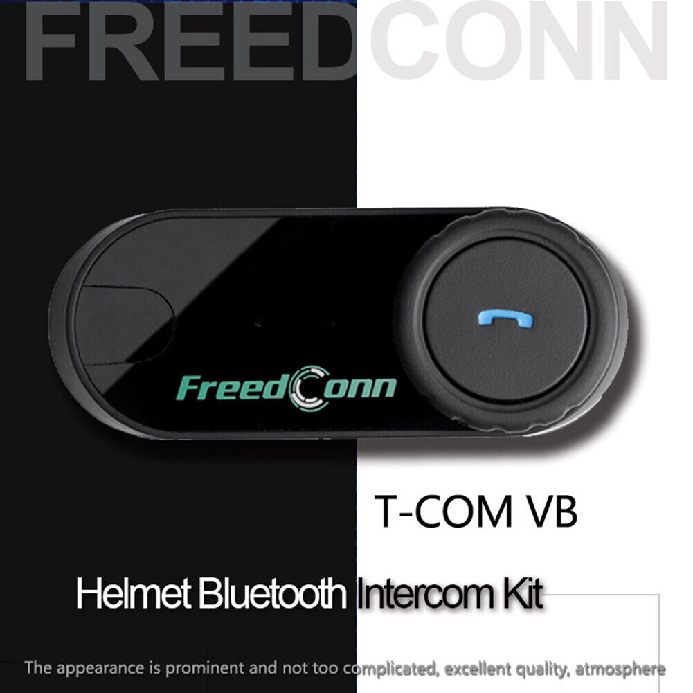 T-COM VB Waterproof Motorcycle Helmet Bluetooth-compatible Intercom Headset