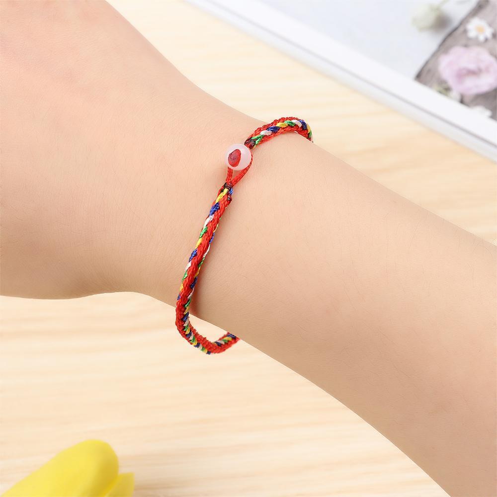 Attractive Gift For Couple Red Rope Bracelet Jewelry Gifts Hand-woven Bracelet