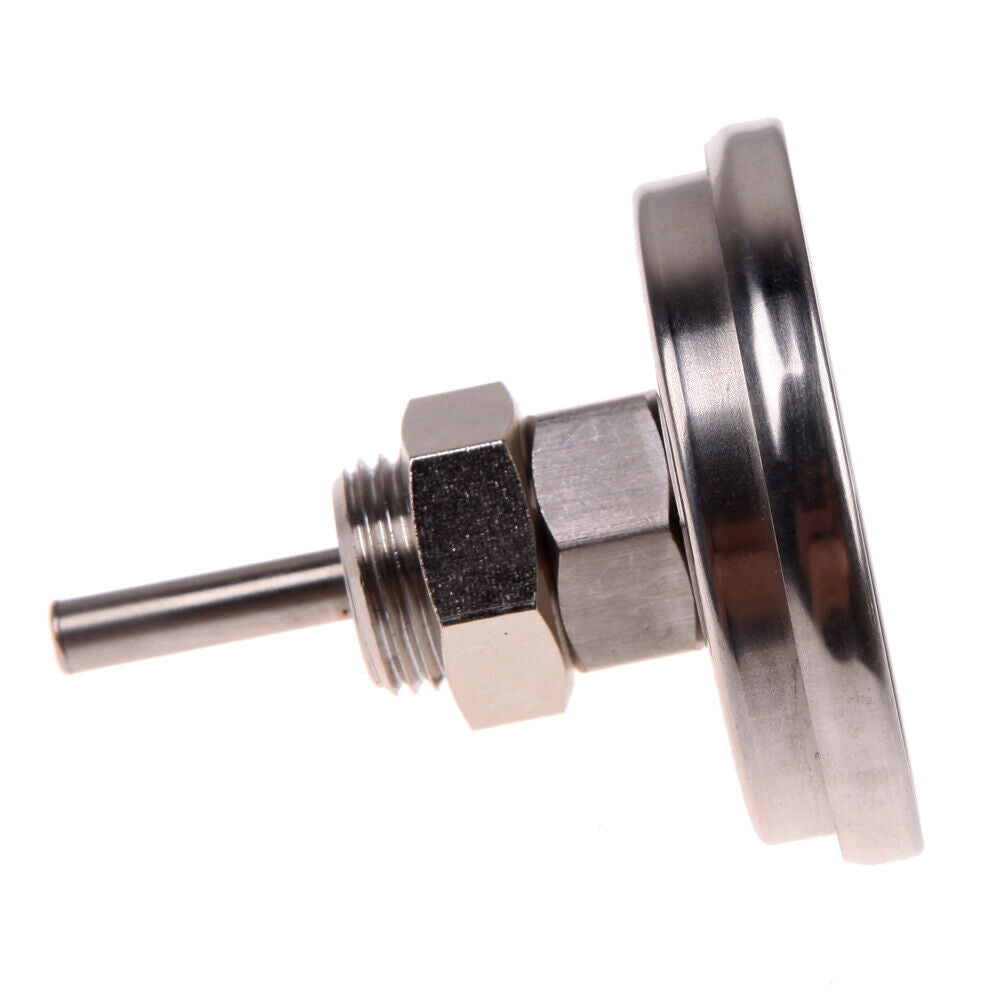 1/2"Stainless Steel Thermometer for a Moonshine Still Condenser or Brew Pot