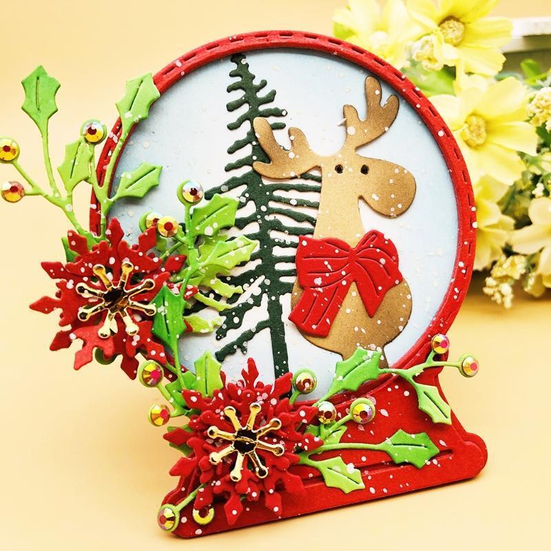 Ball Invitation Cutting Dies Greeting Invitation Message Card Photo Album Making