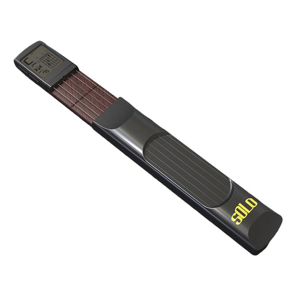 6-Tone Pocket Guitar Trainer Rotatable Chords Chart Screen Practice Tool