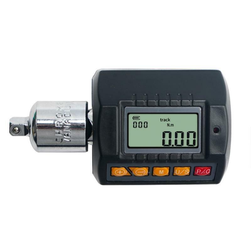 Wrench Socket Tool Steel Electronic Digital Display Adjustable Torque Meter